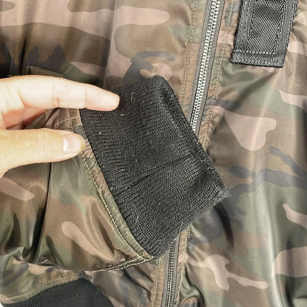 Denim & Supply Ralph Lauren Camouflage Military Bomber Jacket Sz‎ S